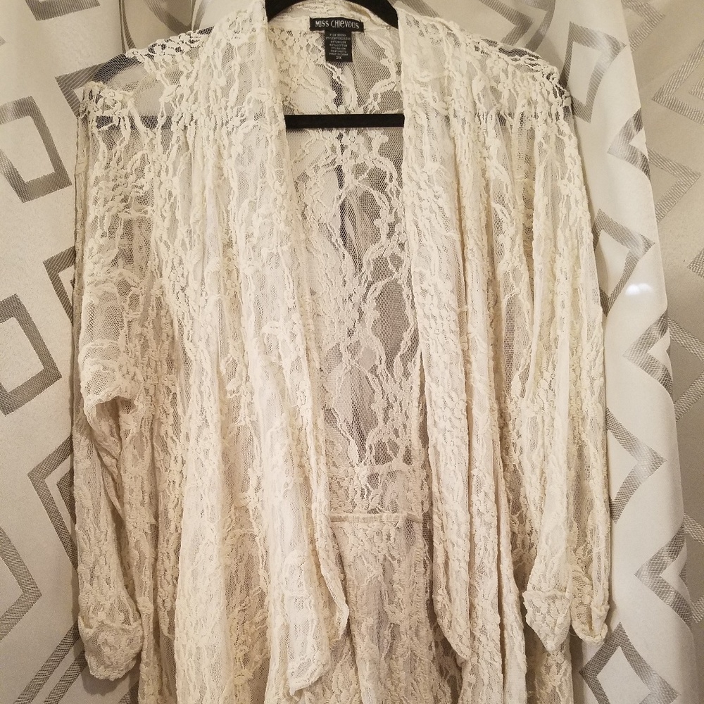 Lace over piece